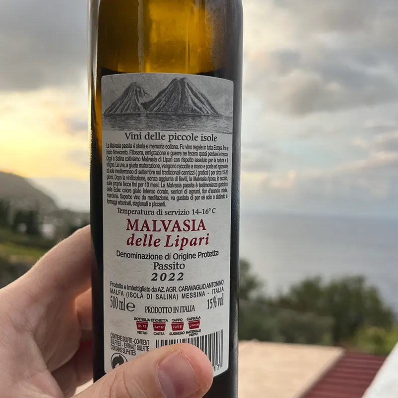 Salina, a little island in Sicilia