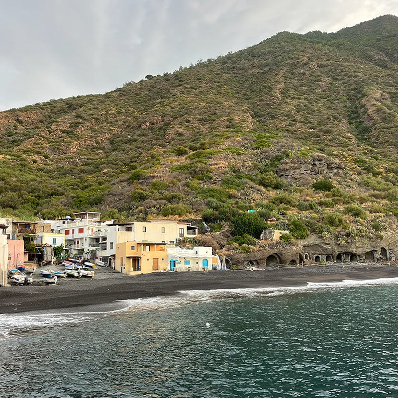 Salina, a little island in Sicilia