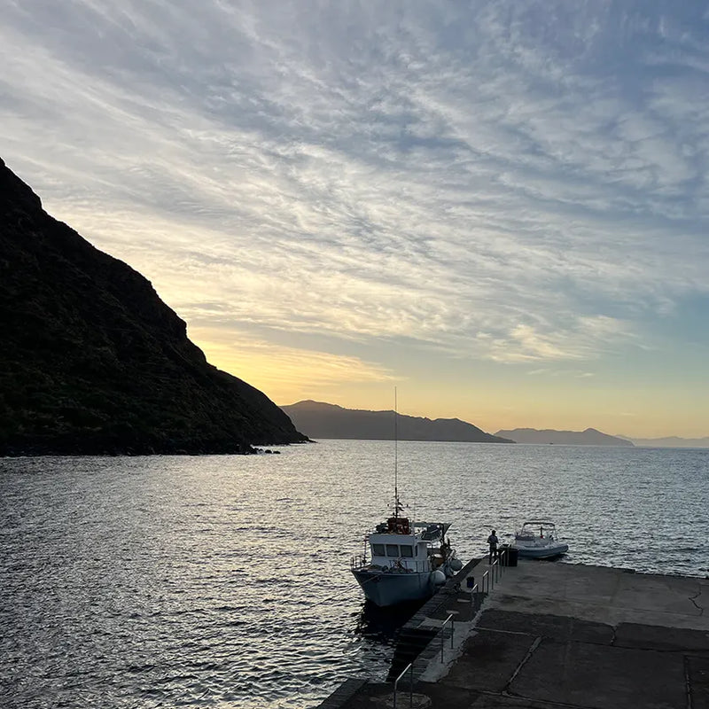 Salina, a little island in Sicilia