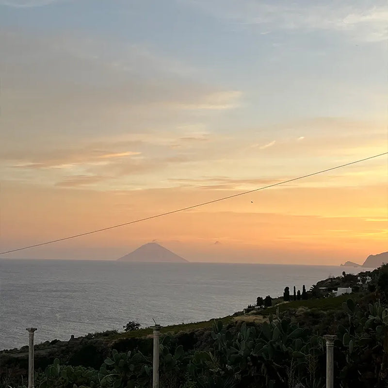 Salina, a little island in Sicilia